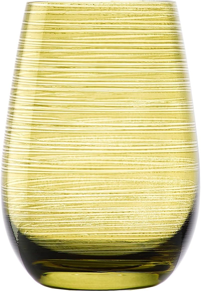 Olive Twister tumbler 465 ml - Set 6 PCs - Stolzle